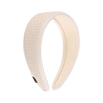 Grid Wide-brimmed Headband for Women 1 pc