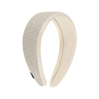 Grid Wide-brimmed Headband for Women 1 pc