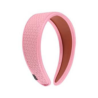 Grid Wide-brimmed Headband for Women 1 pc