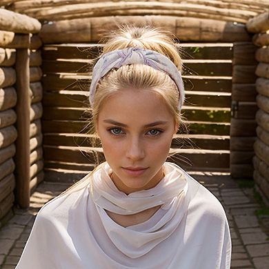 1 Pc Cute Printed Knotted Headband Headbands for Women