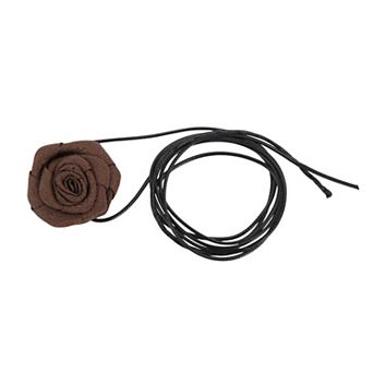 Fashion Rose Adjustable Choker Necklace for Women 1 pc