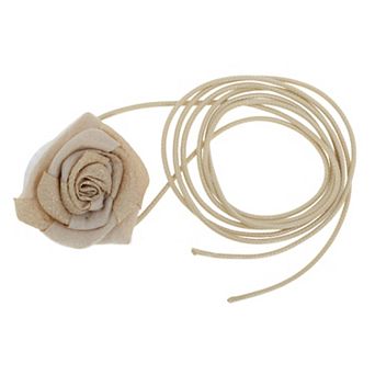 Fashion Rose Adjustable Choker Necklace for Women 1 pc