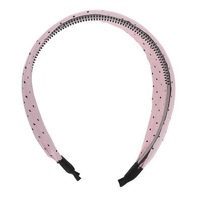 Fresh Polka Dot Wide Headband 1 Pc