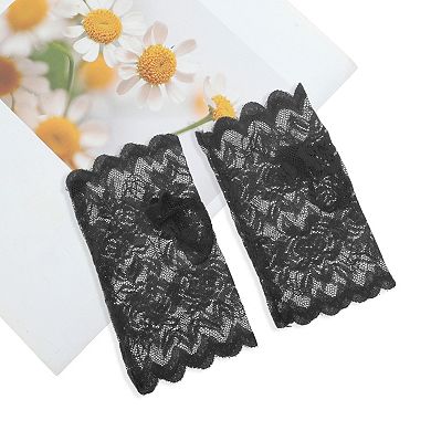 Half Finger Thin Sunblock Fingerless Gloves for Women 1 Pair