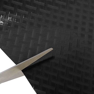 Diagonal Check Pattern Shelf Liner 118.11"x23.62" 1 Pc