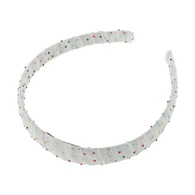 Colored Rhinestones Headband 1 Pc