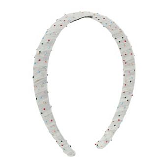 Colored Rhinestones Headband 1 pc