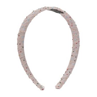Colored Rhinestones Headband 1 pc