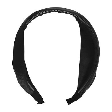 Satin Solid Color Wide Headband 1 Pc