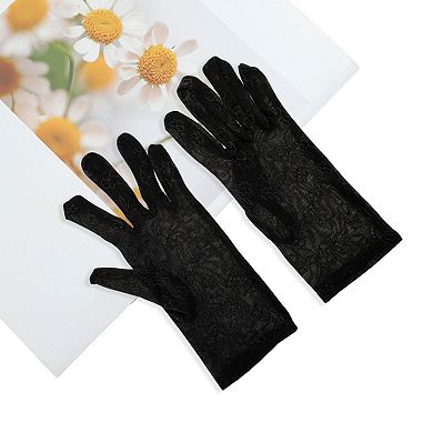 Ditsy Floral Sunblock Mittens for Women 1 Pair