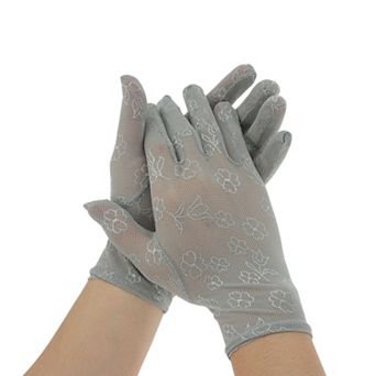 Ditsy Floral Sunblock Mittens for Women 1 Pair
