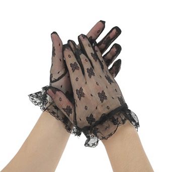 Butterfly Sunblock Mittens for Women 1 Pair