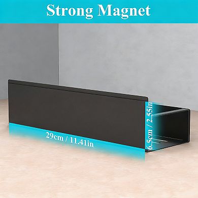 4-piece magnetic spice rack set, suitable for small kitchens, fridge storage and organization rack