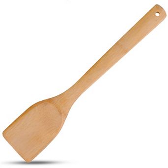 Alpine Cuisine 12" Spatula, Heat-resistant, Curved Front For Cooking, Baking, Bpa-free
