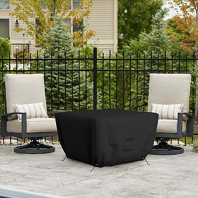 Covers&All Outdoor Square Fire Pit Cover