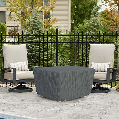 Covers&All Outdoor Square Fire Pit Cover