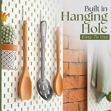 Alpine Cuisine Utensils 4-piece Set, Wooden Spoons Utensil Set, Perfect For Everyday Use