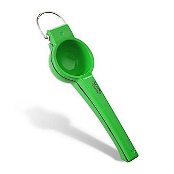 Alpine Cuisine Lime Squeezer Handheld Aluminum Citrus Juicer For Fresh Juice - 8.1 X 2.4 Inches