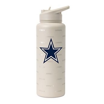 Logo Brands Dallas Cowboys 34oz. Sand Ghost Quencher Bottle