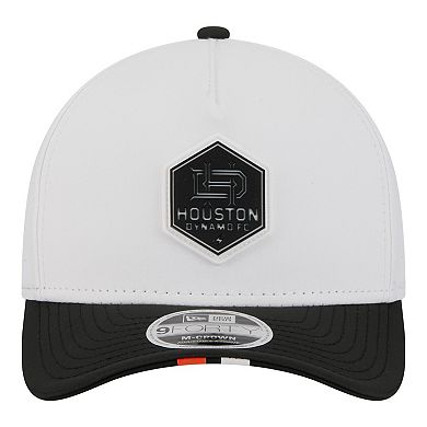 Men's New Era White Houston Dynamo FC 2026 MLS Kick Off 9FORTY M-Crown A-Frame Adjustable Hat