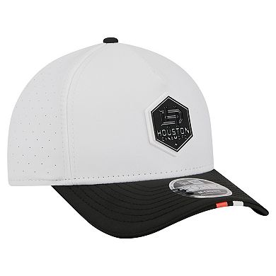 Men's New Era White Houston Dynamo FC 2026 MLS Kick Off 9FORTY M-Crown A-Frame Adjustable Hat