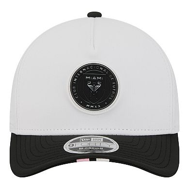 Men's New Era White Inter Miami CF 2026 MLS Kick Off 9FORTY M-Crown A-Frame Adjustable Hat