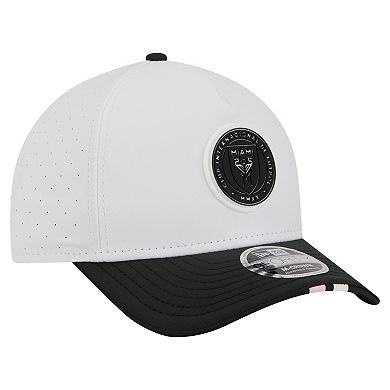 Men's New Era White Inter Miami CF 2026 MLS Kick Off 9FORTY M-Crown A-Frame Adjustable Hat