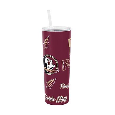 Logo Brands Florida State Seminoles 30oz Dreamweave Straw Tumbler