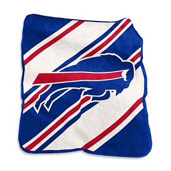 Buffalo Bills Raschel Stripe Throw Blanket
