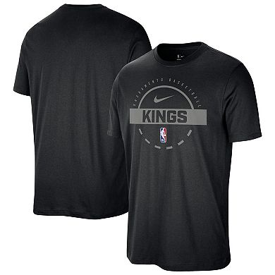 Men's Nike Black Sacramento Kings Authentic Practice T-Shirt