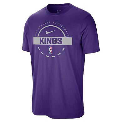 Men's Nike Purple Sacramento Kings Authentic Practice T-Shirt
