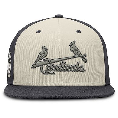Men's Nike Cream St. Louis Cardinals Dri-FIT True Fitted Hat