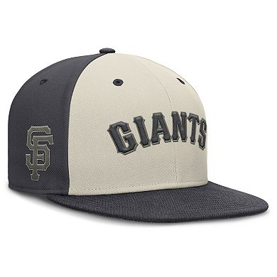 Men's Nike Anthracite San Francisco Giants Dri-FIT True Fitted Hat