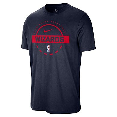 Men's Nike Navy Washington Wizards Authentic Practice T-Shirt