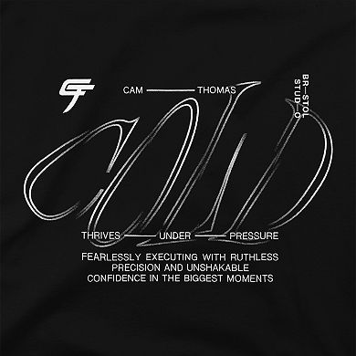 Unisex Bristol Studio Cam Thomas Black Brooklyn Nets Stadium Essentials Long Sleeve T-Shirt