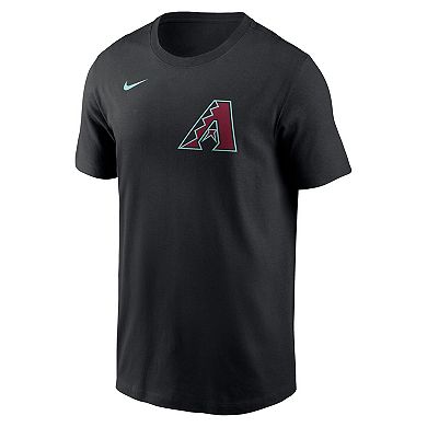 Men's Nike Corbin Carroll Black Arizona Diamondbacks Name & Number T-Shirt