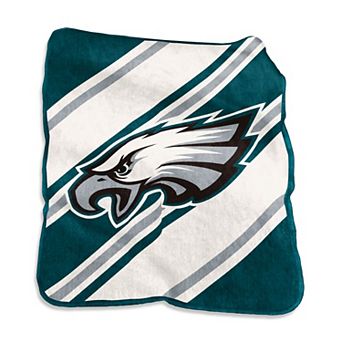 Philadelphia Eagles Raschel Stripe Throw Blanket