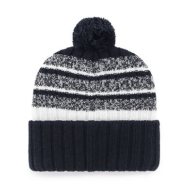 Men's '47 Navy Chicago Bears Tavern Cuffed Knit Hat with Pom