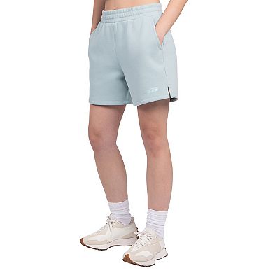 Women's Starter Pastel Green New York Jets Travel Pastels Fleece Short