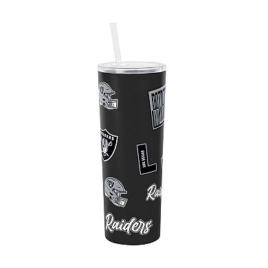 Logo Brands Las Vegas Raiders 30oz Dreamweave Straw Tumbler