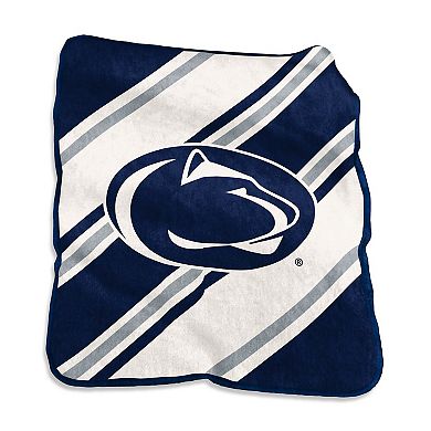 Penn State Nittany Lions Raschel Stripe Throw Blanket