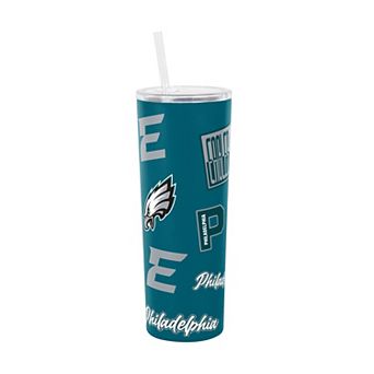 Logo Brands Philadelphia Eagles 30oz Dreamweave Straw Tumbler