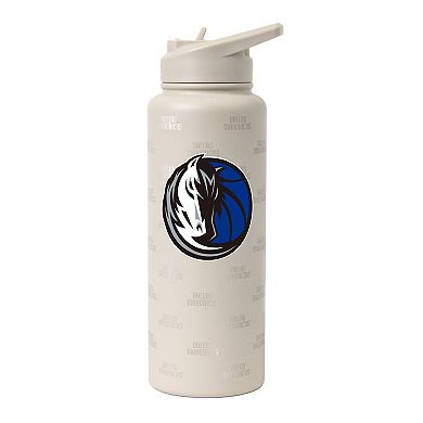 Logo Brands Dallas Mavericks 34oz. Sand Ghost Quencher Bottle