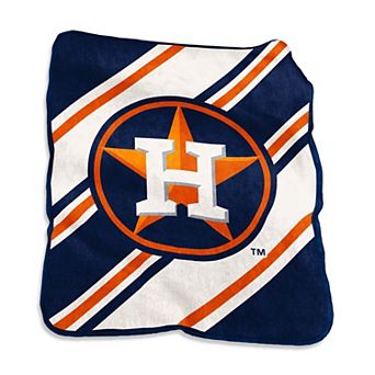 Houston Astros Raschel Stripe Throw Blanket