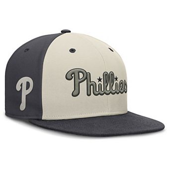 Men's Nike Anthracite Philadelphia Phillies Dri-FIT True Fitted Hat