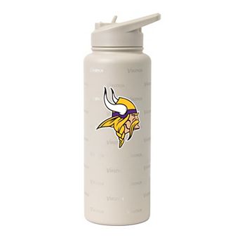 Logo Brands Minnesota Vikings 34oz. Sand Ghost Quencher Bottle