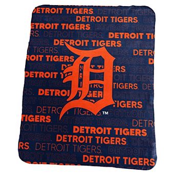 Detroit Tigers Classic Fleece Throw Blanket