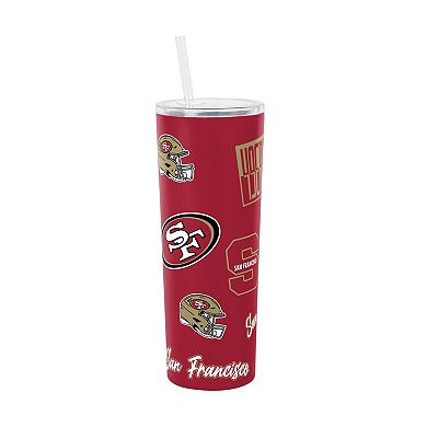 Logo Brands San Francisco 49ers 30oz Dreamweave Straw Tumbler