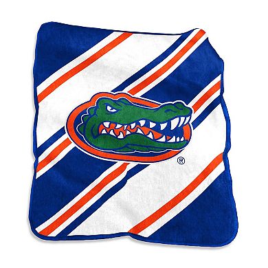 Florida Gators Raschel Stripe Throw Blanket