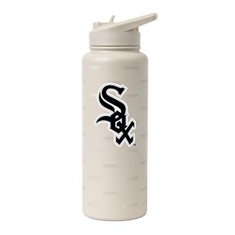 Logo Brands Chicago White Sox 34oz. Sand Ghost Quencher Bottle